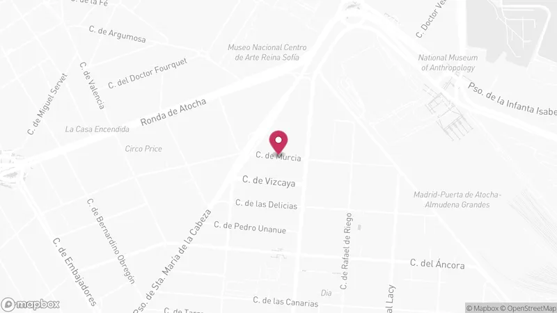 Map of Sugar Massage Madrid, Murcia 20 A 28045, Madrid, Madrid